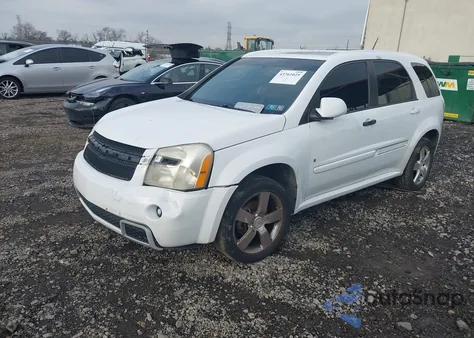 2009 Chevrolet Equinox Sport from USA, damaged, VIN 2CNDL037596232546